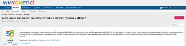 forumagel.com Leziz yemek kültürünün en çok tercih edilen adresini mi merak ettiniz ?