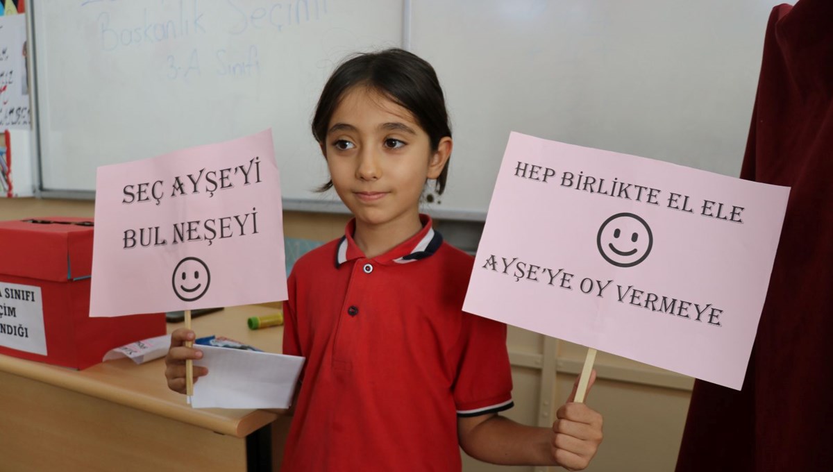 Amasya'da sınıf başkanlığı seçimleri yerel seçimleri aratmadı: 