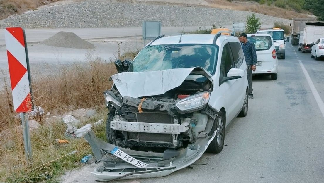 Kütahya'da motosiklet kazası: Sürücü ağır yaralandı