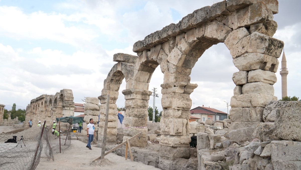 İç Anadolu'nun Efes'i olmaya aday! Kazı çalışmalarıyla gün yüzüne çıktı