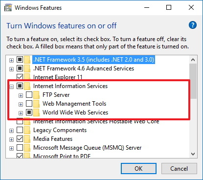 Microsoft IIS - Dünya Çapında Web Hizmetleri