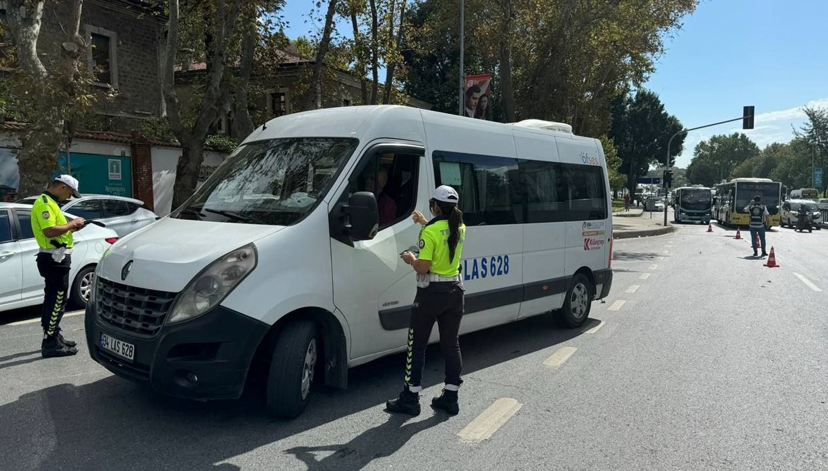 İstanbul'da kurallara uymayan servisçilere ceza