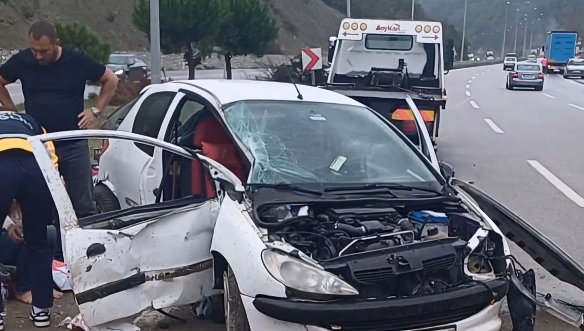 Samsun'da zincirleme trafik kazası: 4 yaralı