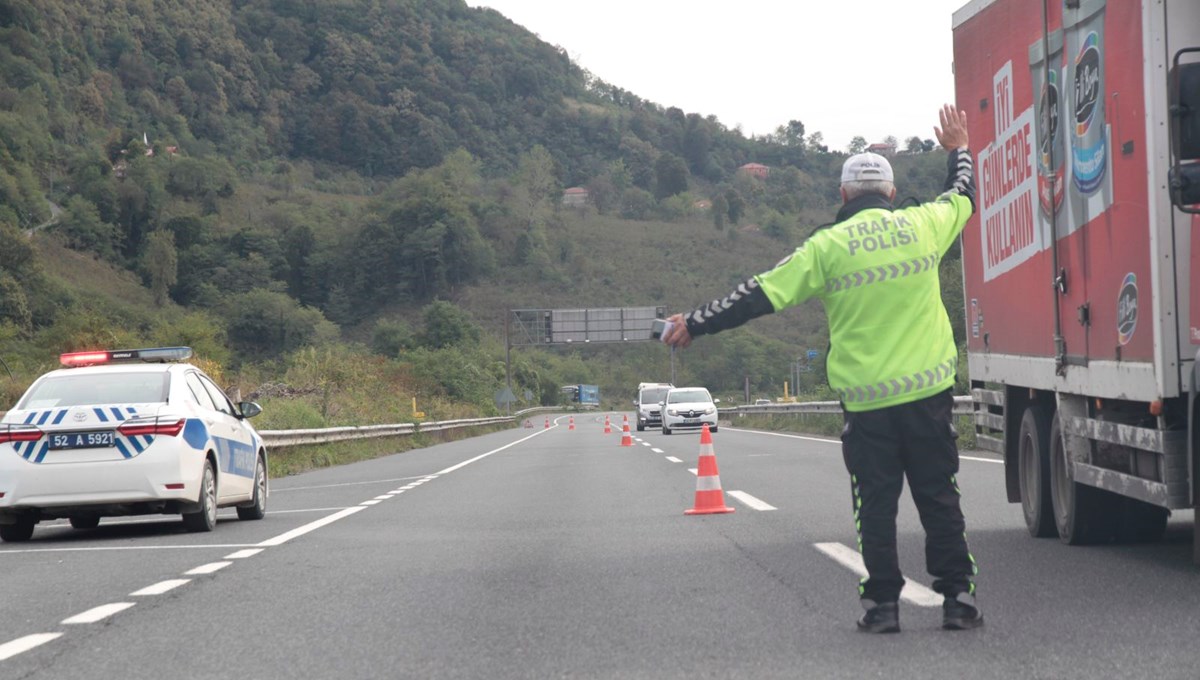 Ordu’da bir haftada yaklaşık 17 bin araç ve sürücüsü denetlendi